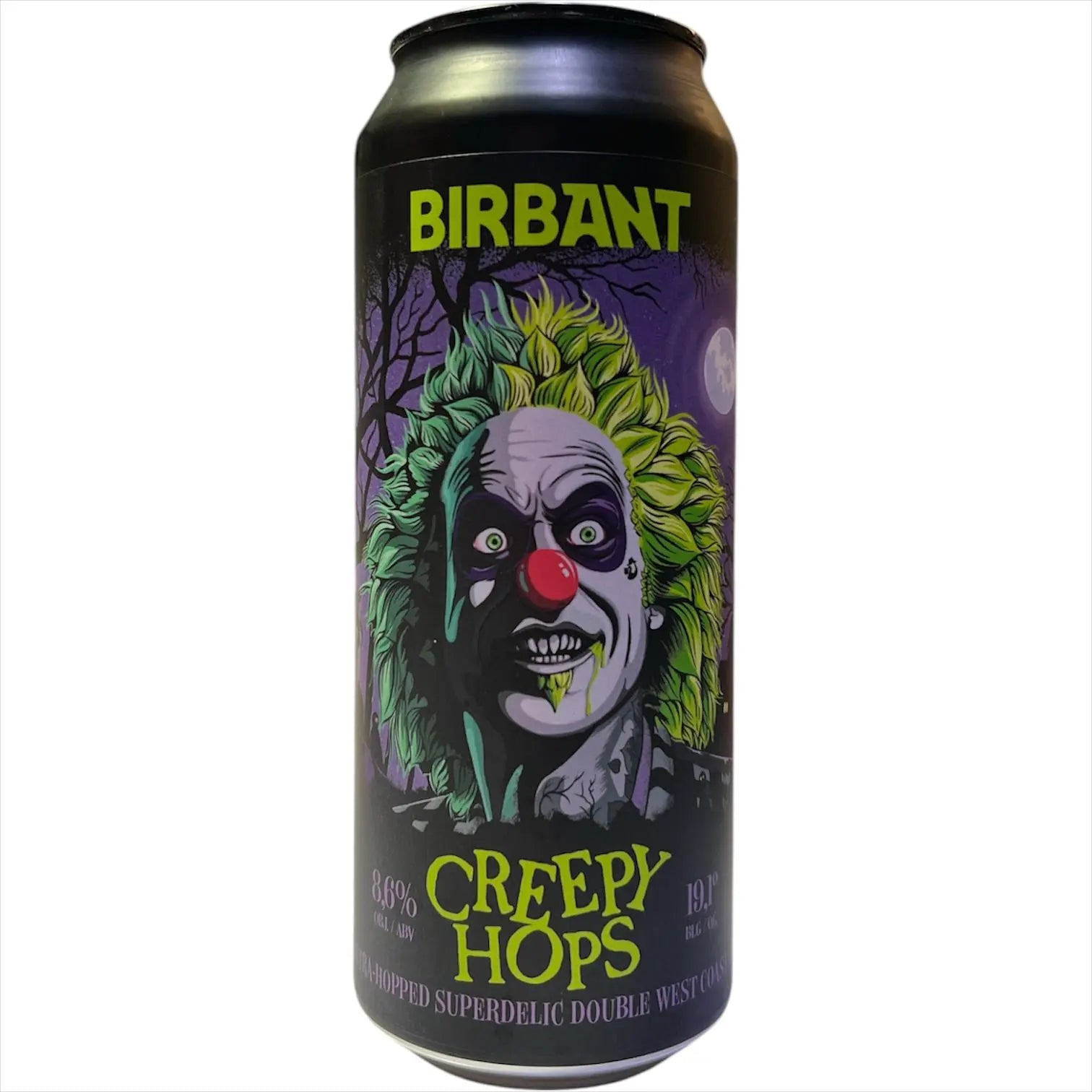 BIRBANT CREEPY HOSP DOUBLE WEST COAST IPA 50CL