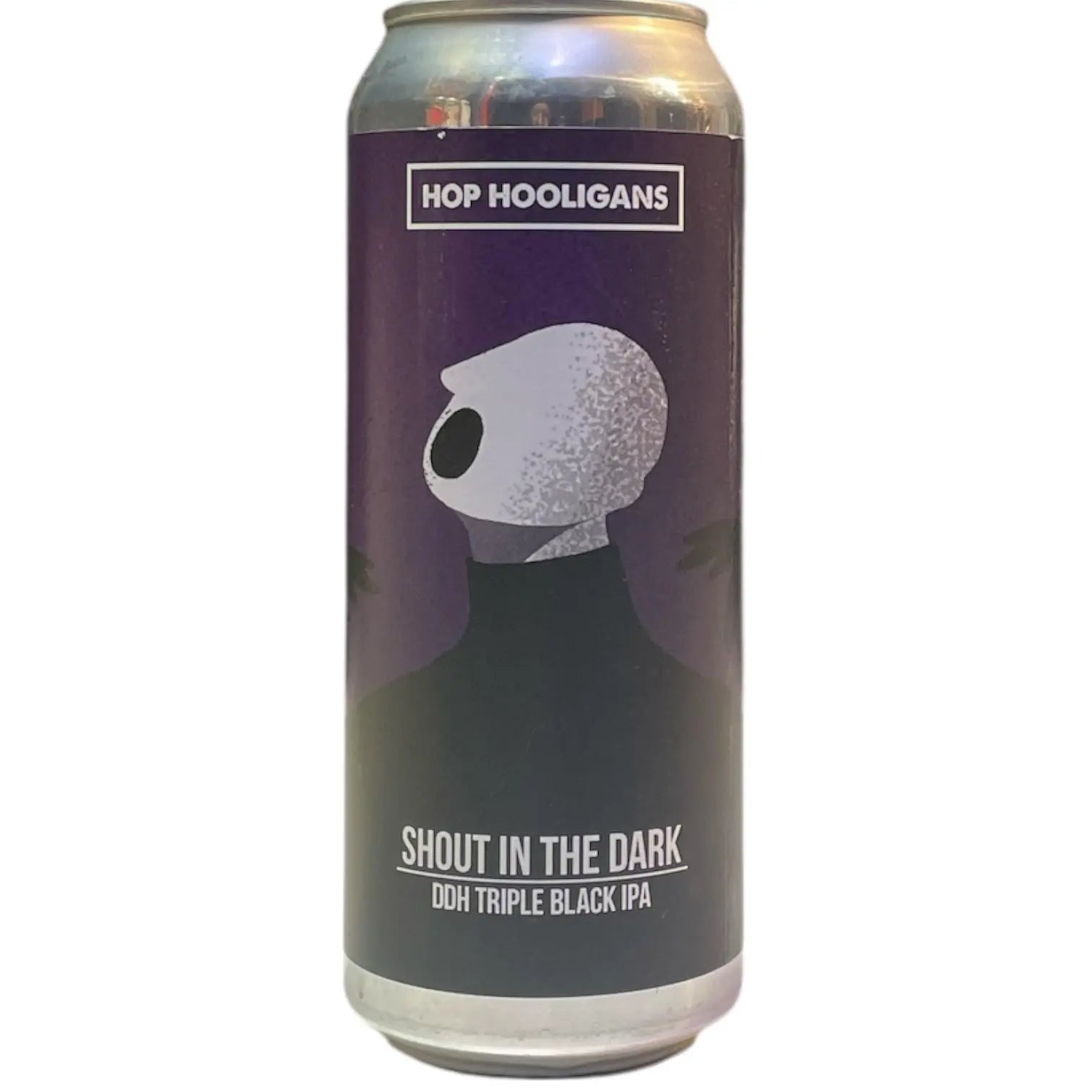 HOP HOOLIGANS SHOUT IN THE DARK DDH TRIPLE BLACK IPA 44CL