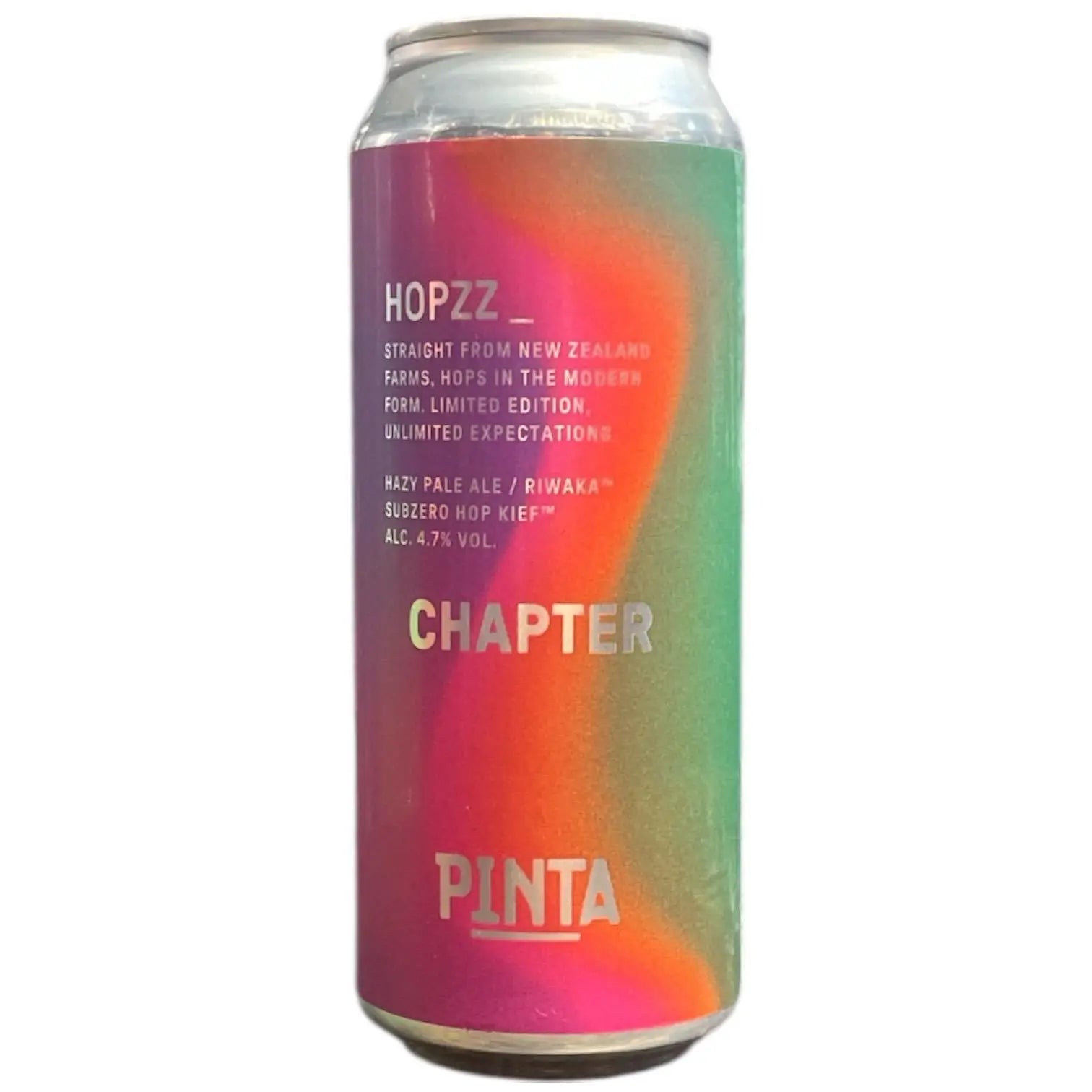 PINTA HOPZZ CHAPTER HAZY PALE ALE 44CL