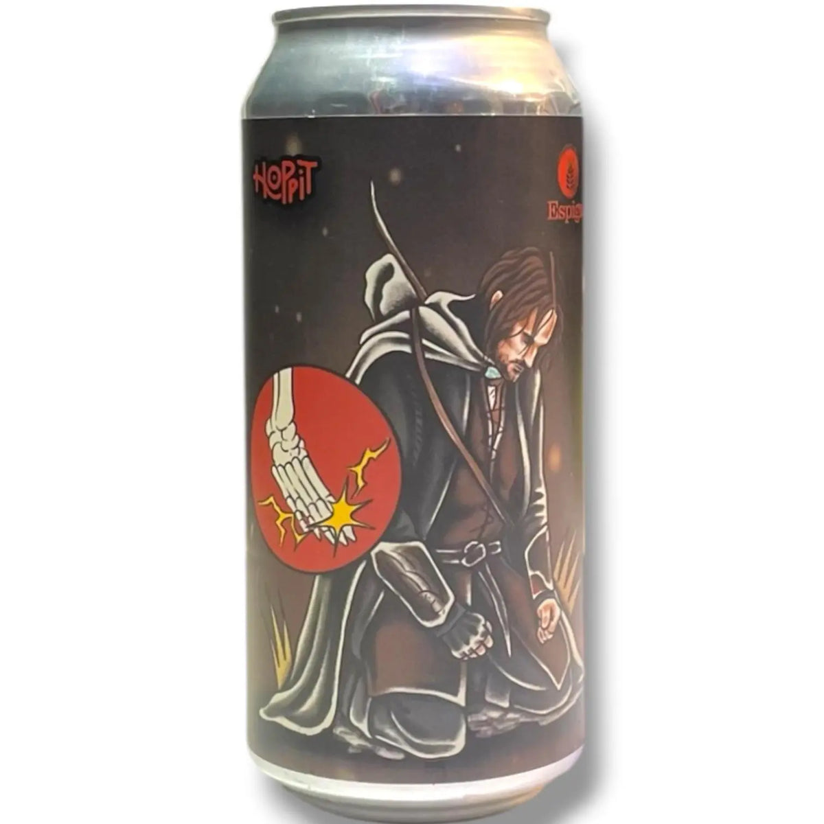 HOPPIT X ESPIGA THE BROKEN TOE NZ WEST COAST IPA SIN GLUTEN 44CL