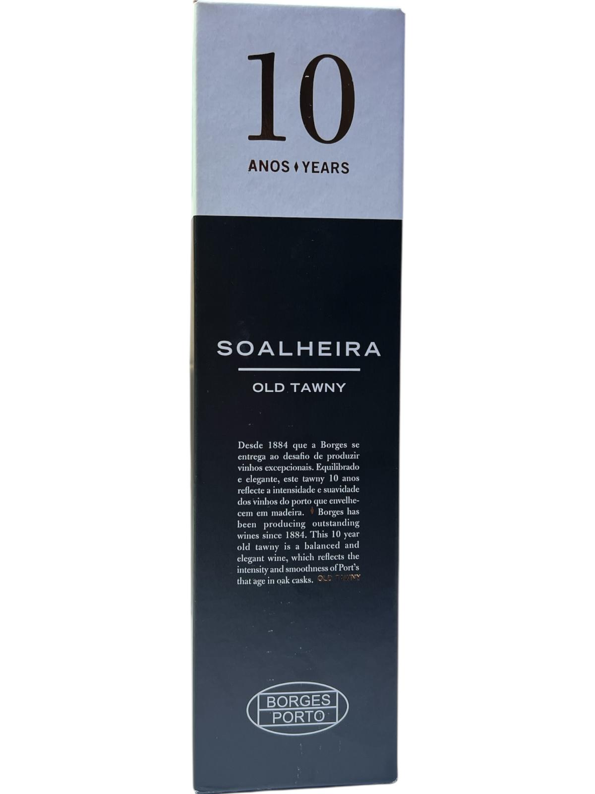 BORGES PORTO - SOALHEIRA OLD TAWNY 10 AÑOS - 75CL
