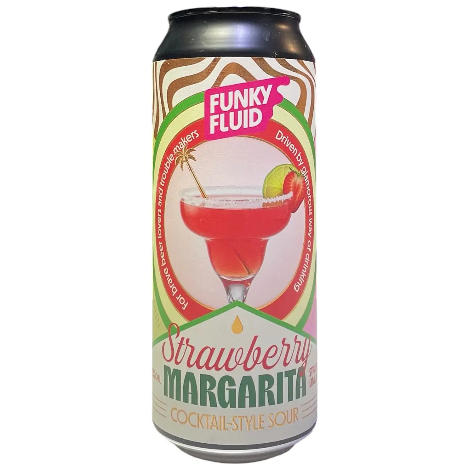 FUNKY FLUID STRAWBERRY MARGARITA COCKTAIL STYLE SOUR 50CL
