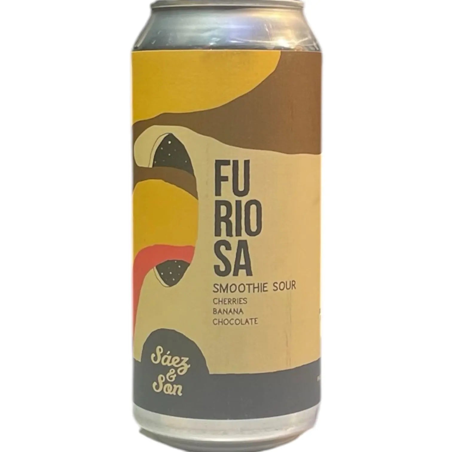 SAEZ & SONS FURIOSA SMOOTHIE SOUR CHERRIES BANANA CHOCOLATE 44CL