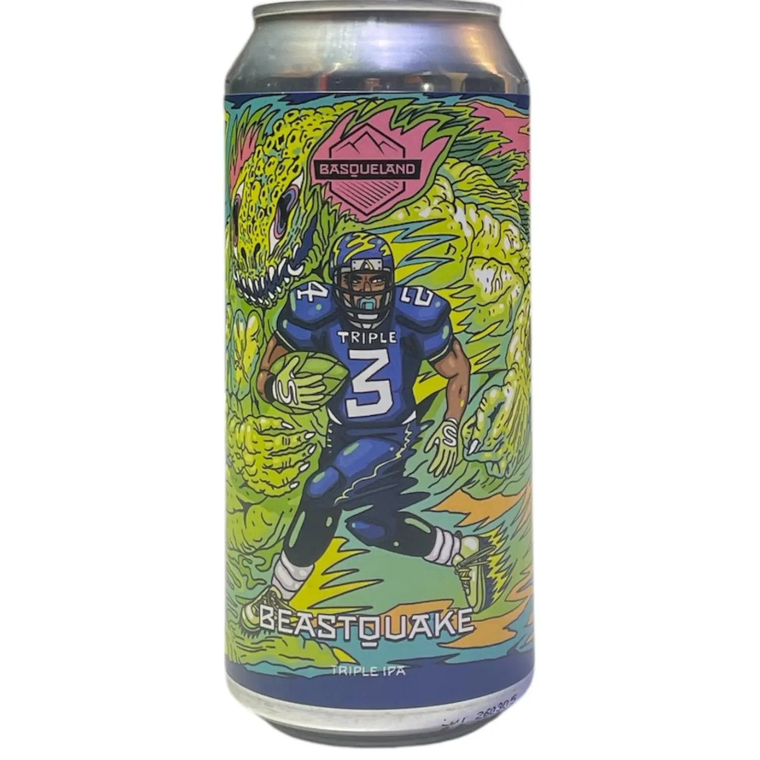 BASQUELAND BEASTQUAKE TRIPLE IPA 44CL