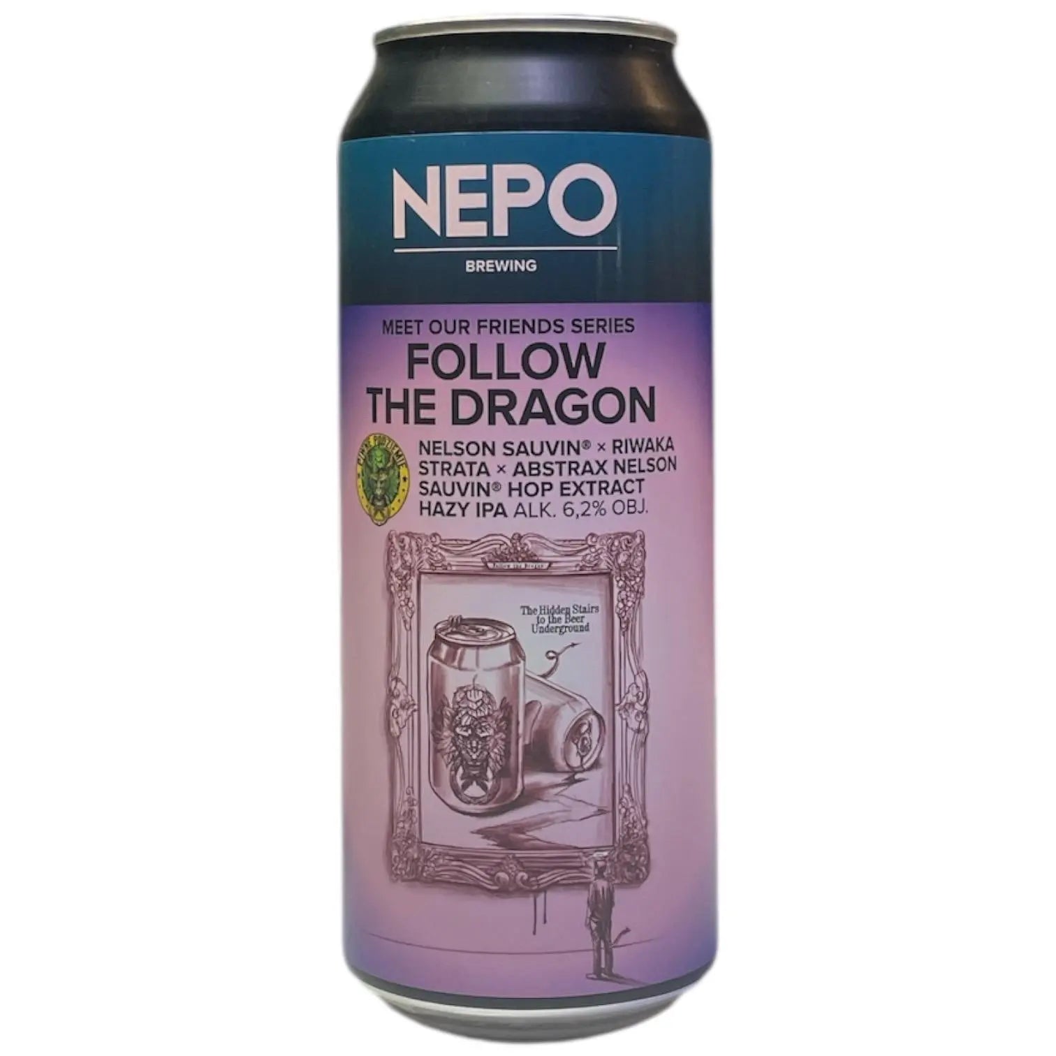NEPO FOLLOW THE DRAGON HAZY IPA 44CL