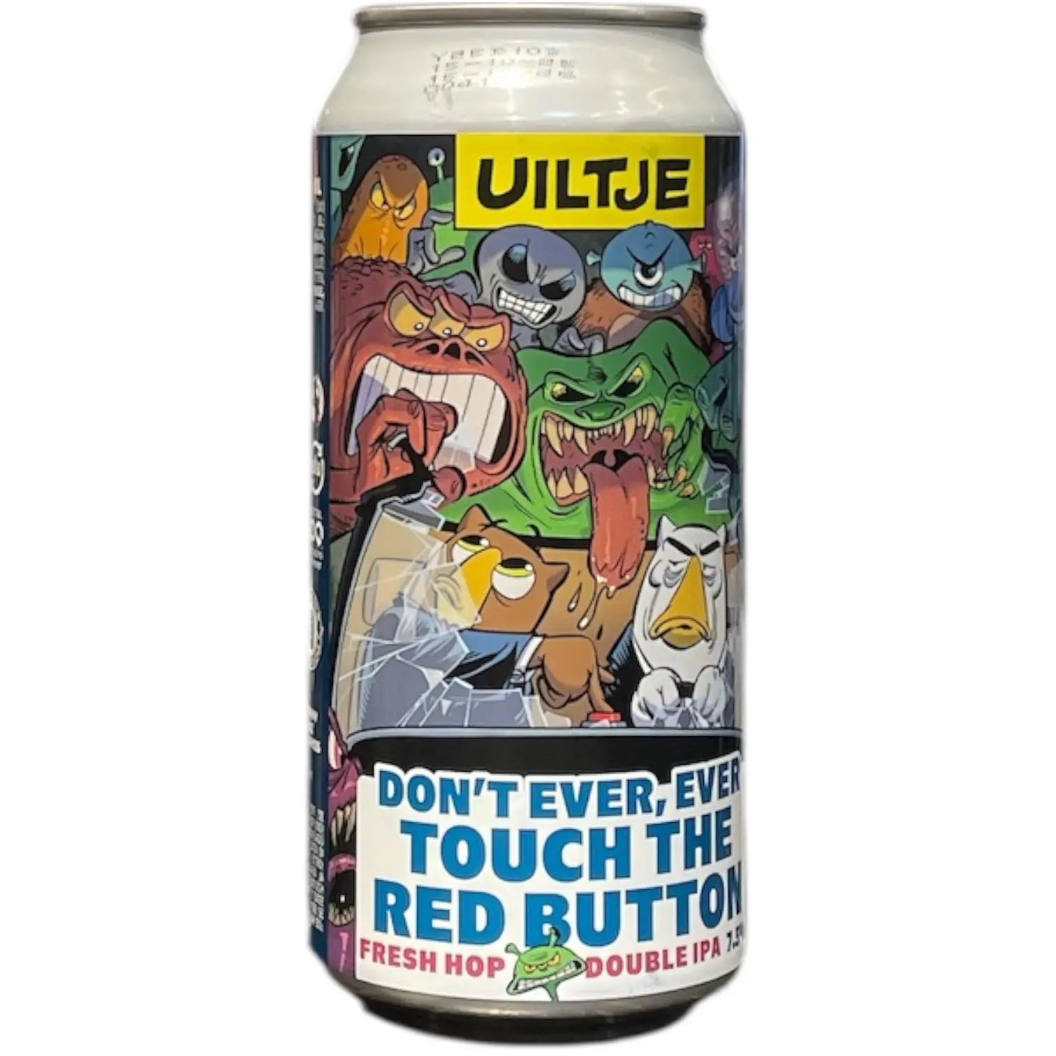 UILTJE DON´T EVER TOUCH THE RED BUTTON FRESH HOP DIPA 44CL