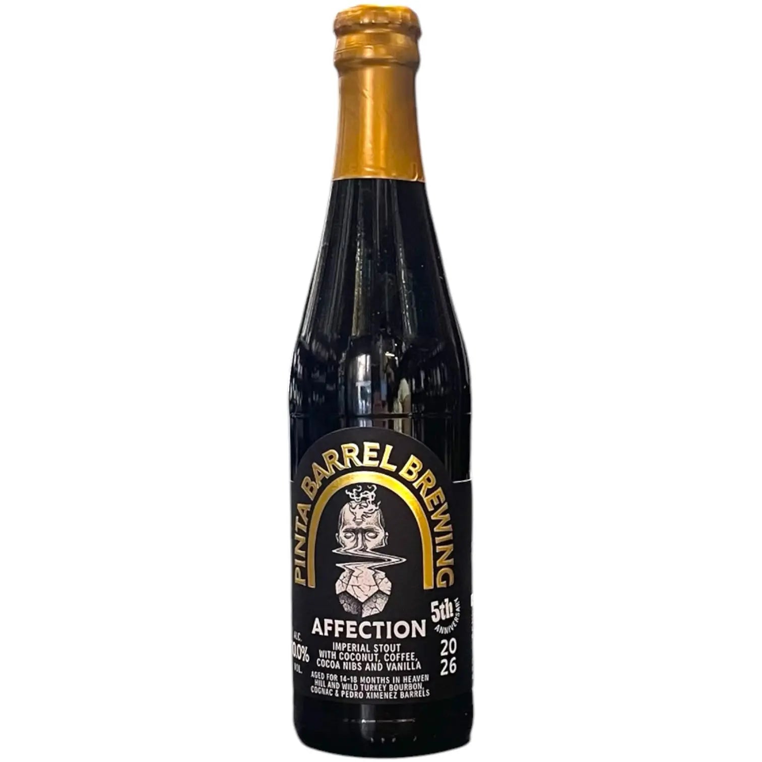 PINTA BARREL BREWING AFFECTION 5TH ANNIVERSARY IMPERIAL STOUT 33CL