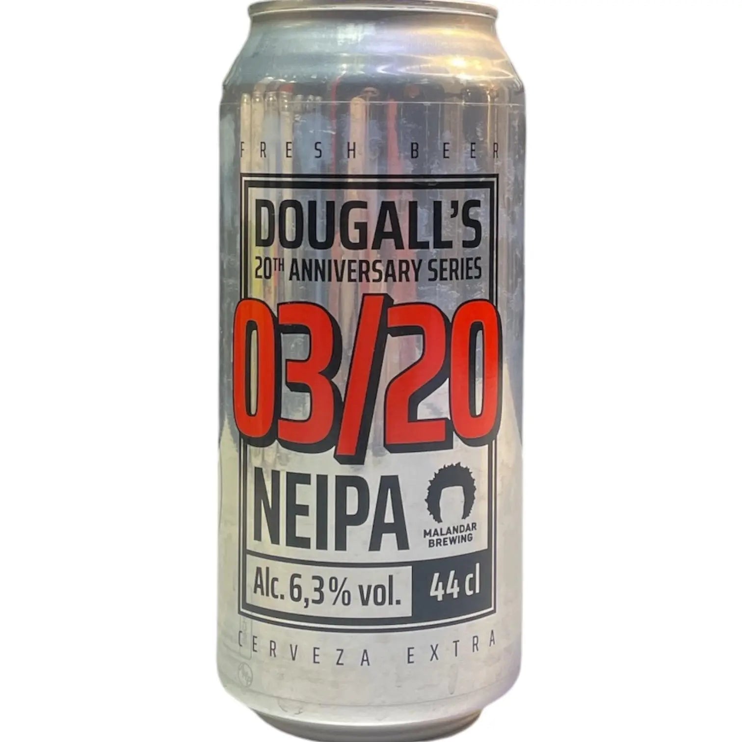 DOUGALLS 20ANIVERSARIO x MALANDAR 03/20 NEIPA 44CL