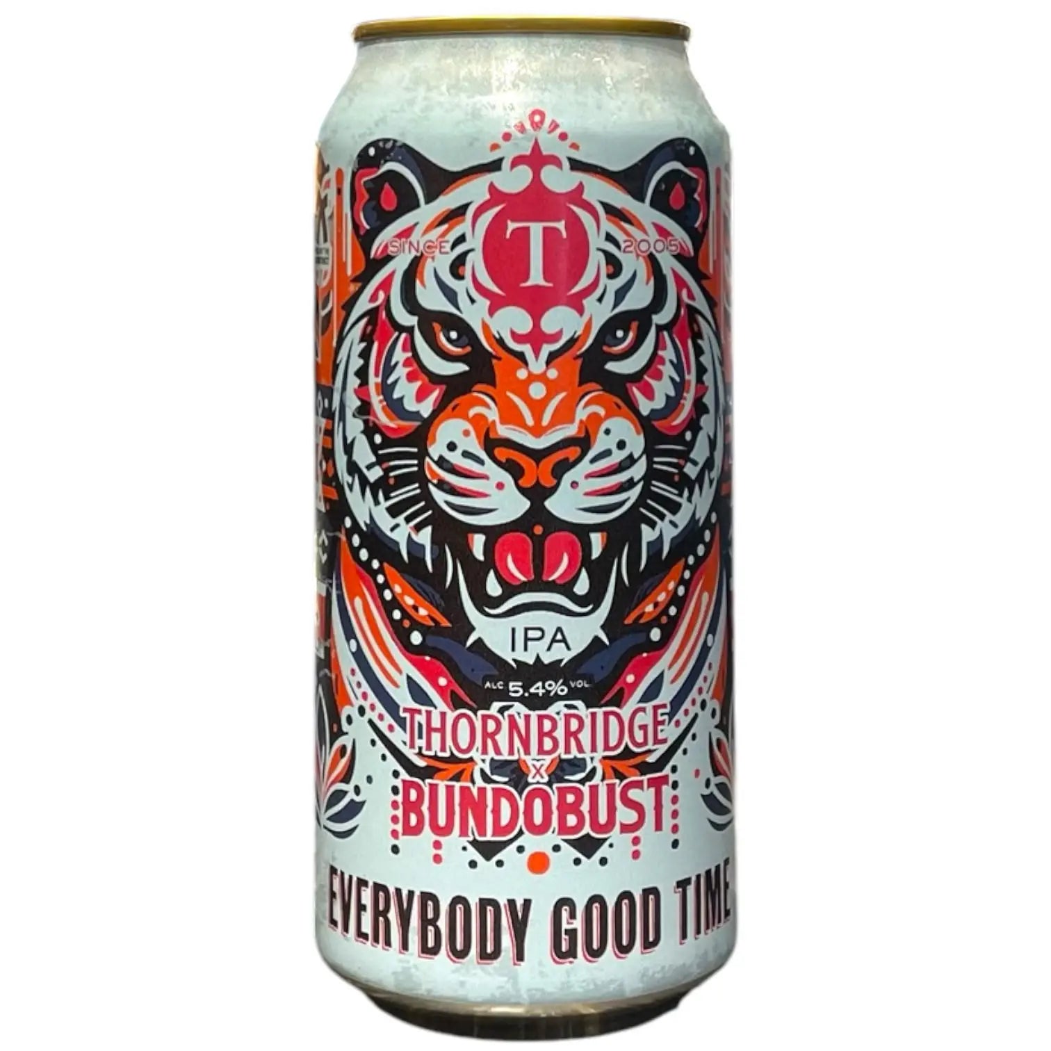 THORNBRIDGE BUNDOBUST EVERYBODY GOOD TIME IPA 44CL