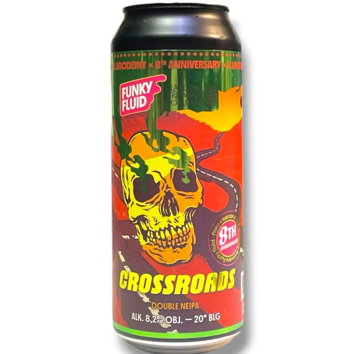 FUNKY FLUID X FLATLAND CROSSROADS DOUBLE NEIPA 50CL