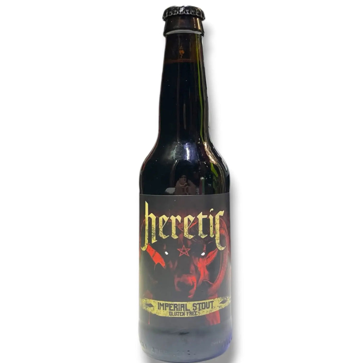 REPTILIAN HERETIC IMPERIAL STOUT SIN GLUTEN 33CL