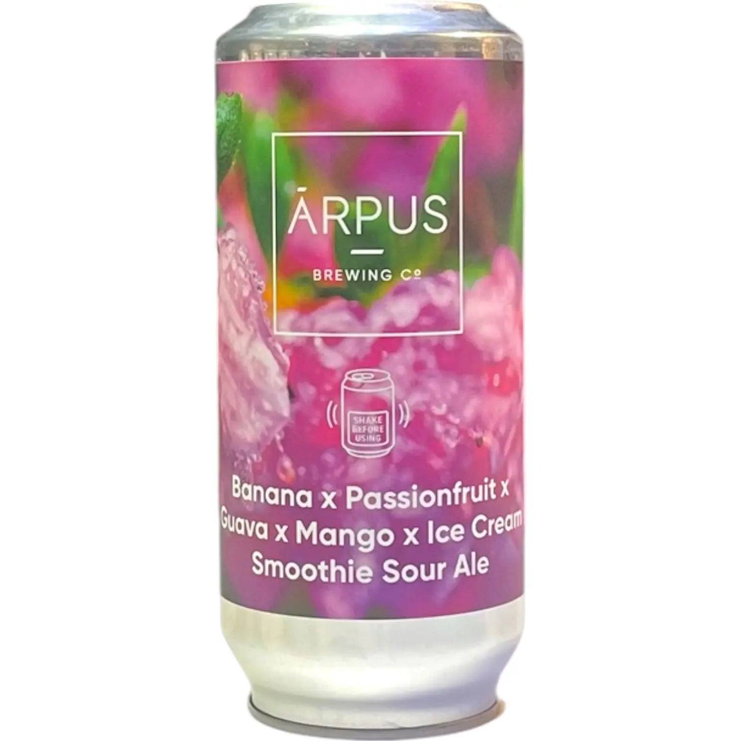 ARPUS BANANA PASSIONFRUIT GUAVA MANGO ICE CREAM SMOOTHIE SOUR ALE 44CL
