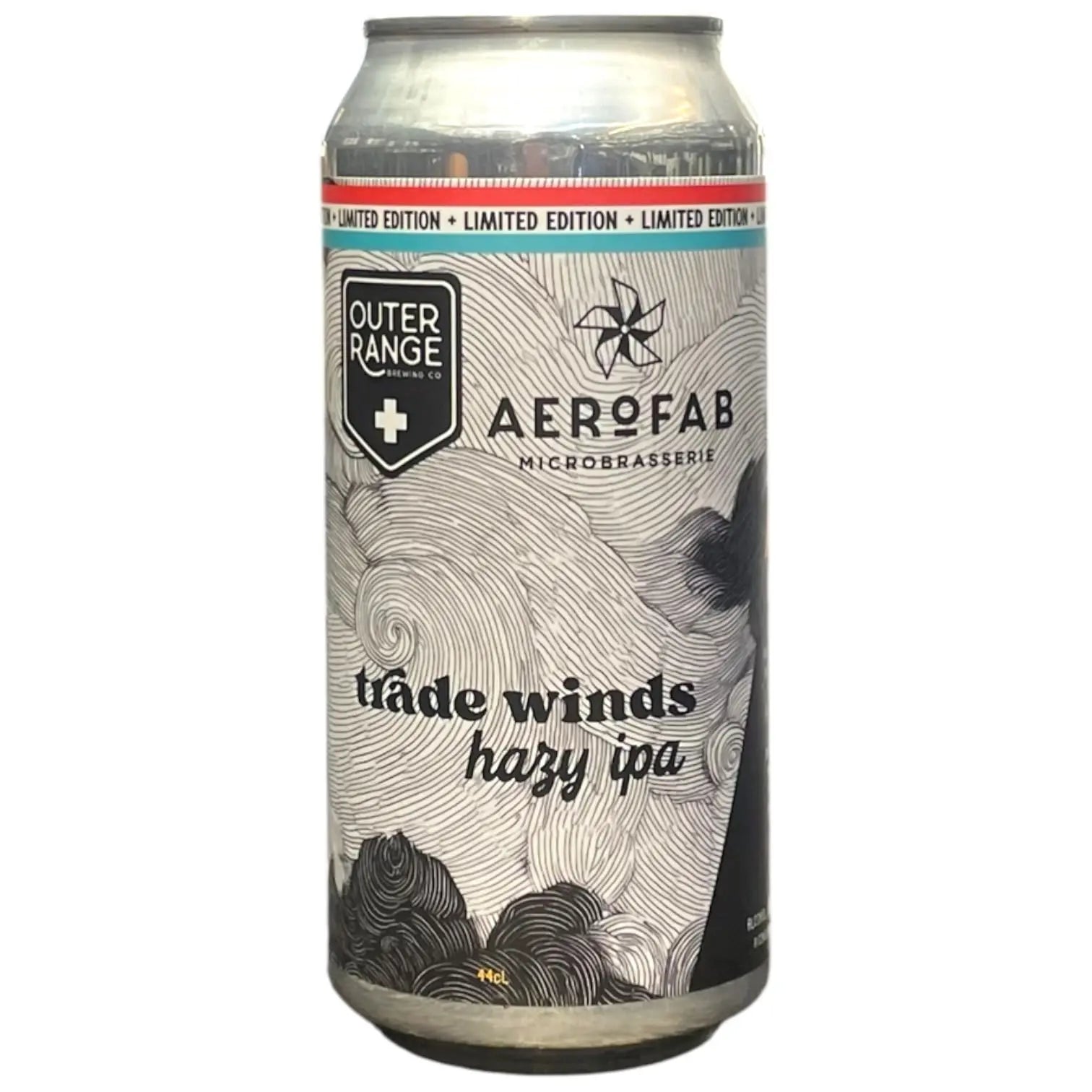 OUTER RANGE X AEROFAB TRADE WINDS HAZY IPA 44CL