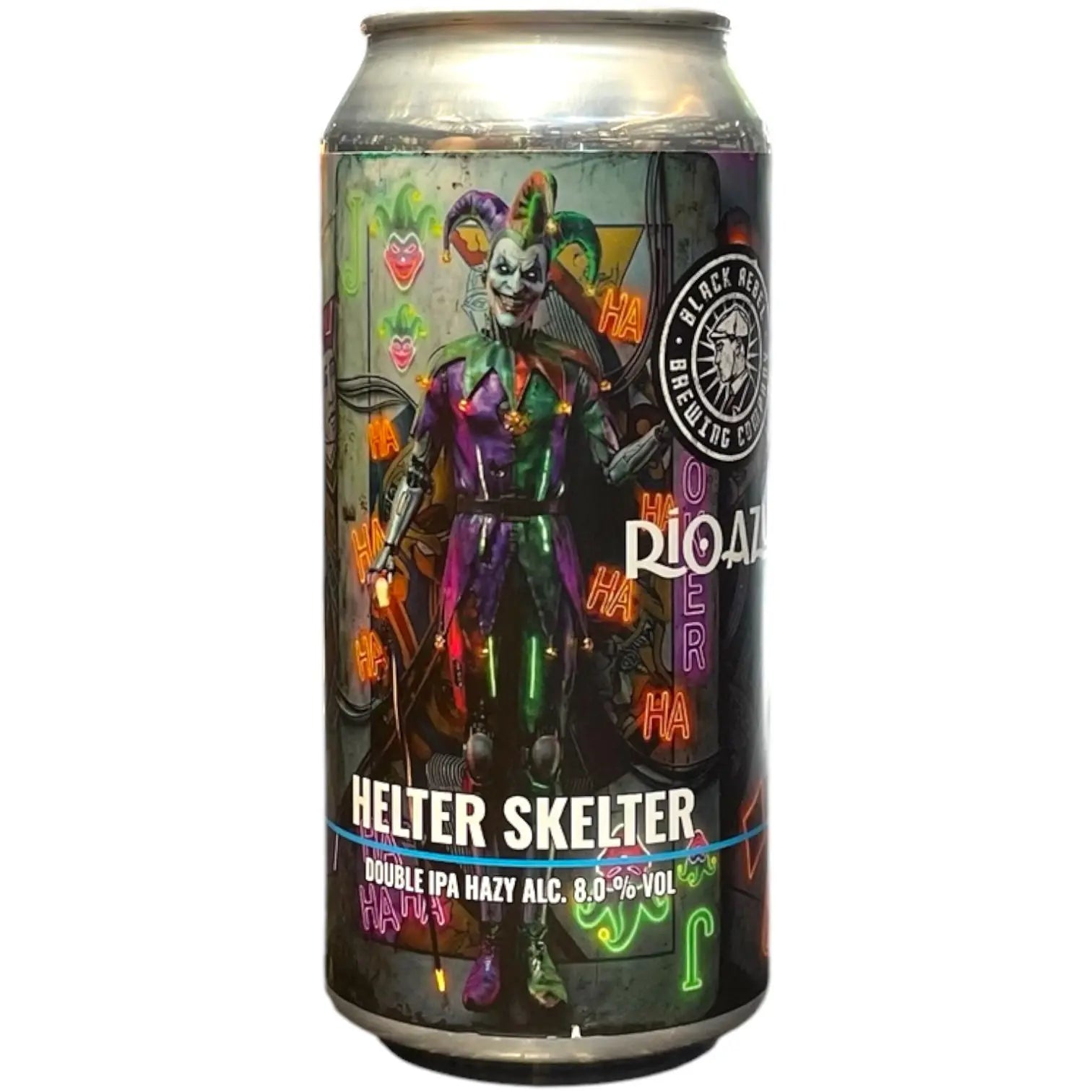 RIO AZUL X BLACK REBEL HELTER SKELTER HAZY DIPA 44CL