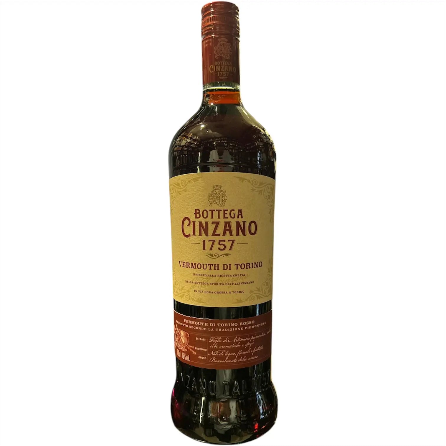 BOTTEGA CINZANO 1757 VERMUTH DI TORINO 75CL