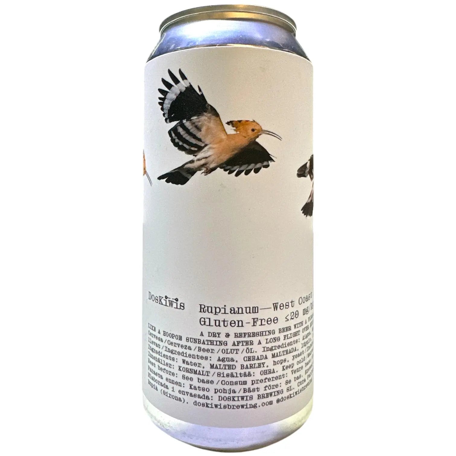 DOSKIWIS RUPIANUM WEST COAST IPA SIN GLUTEN 44CL