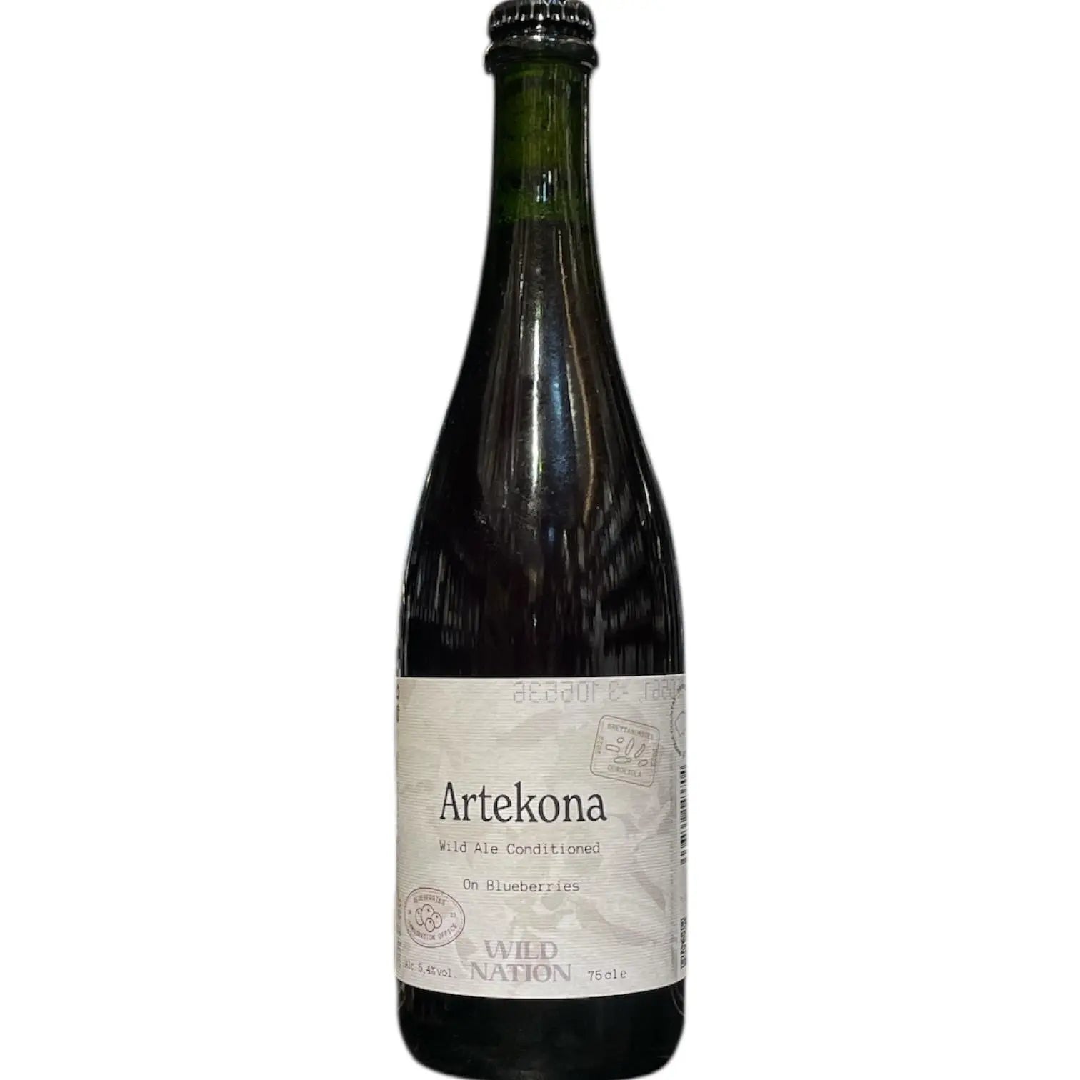 WILD NATION ARTEKONA WILD ALE ON BLUEBERRIES 75CL