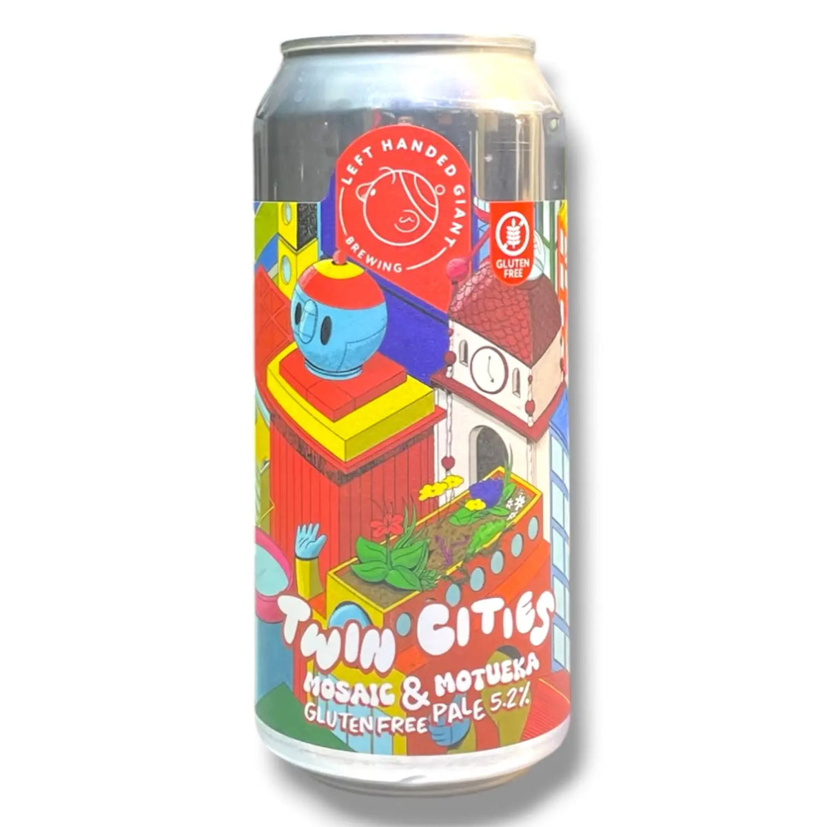LEFT HANDED GIANT TWIN CITIES MOSAIC & MOTUEKA PALE ALE SIN GLUTEN 44CL