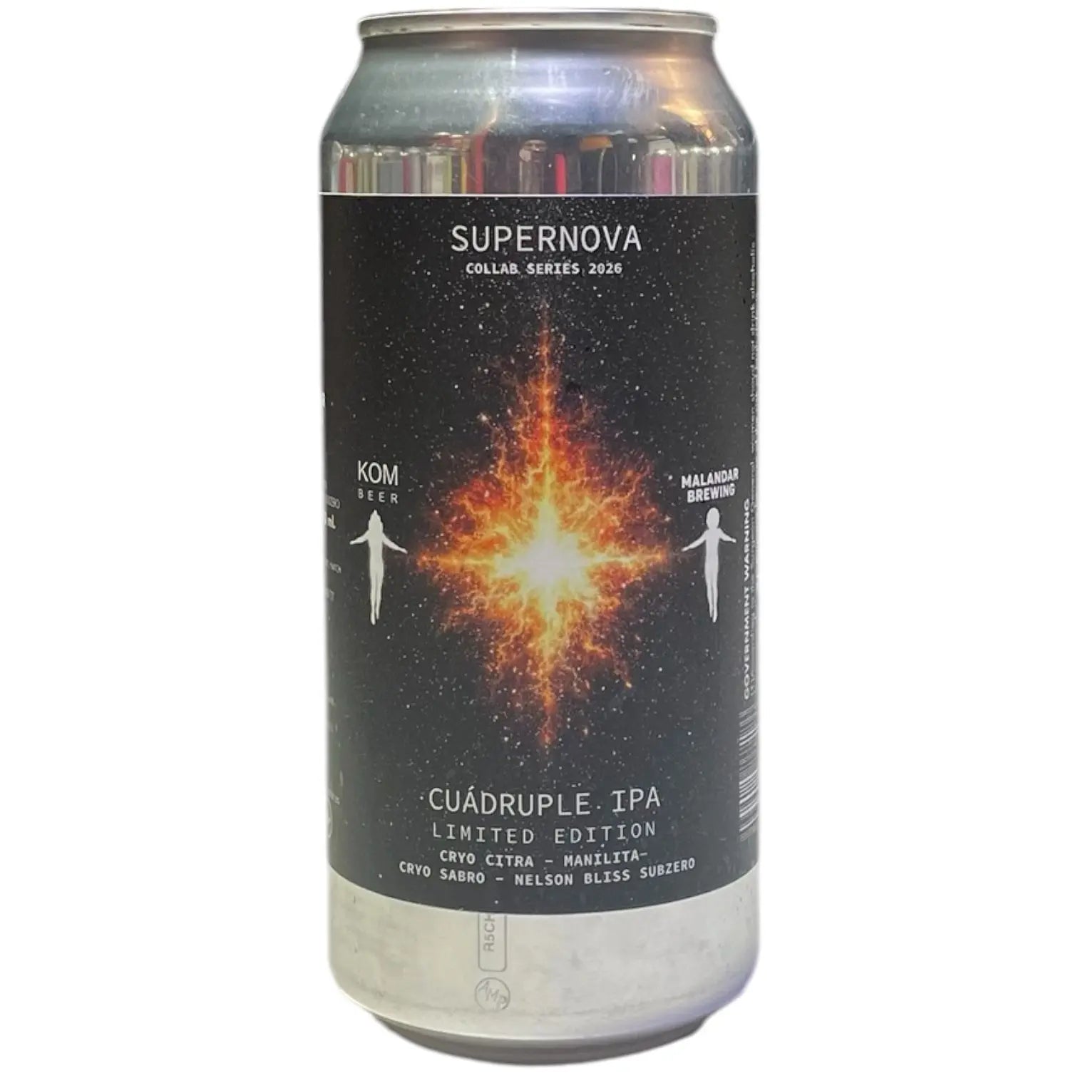 MALANDAR X KOM SUPERNOVA QUADRUPLE IPA 44CL