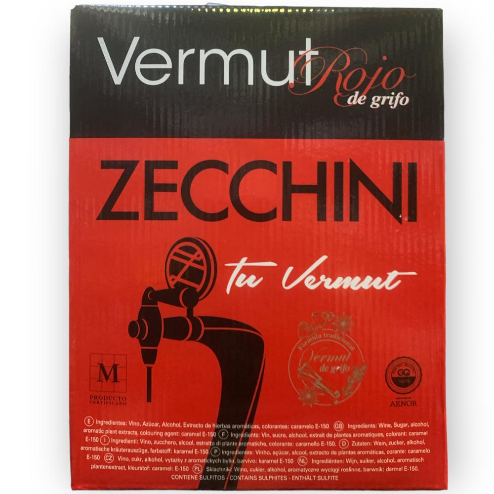 ZECCHINI - VERMUT ROJO - BAG IN BOX - 5L