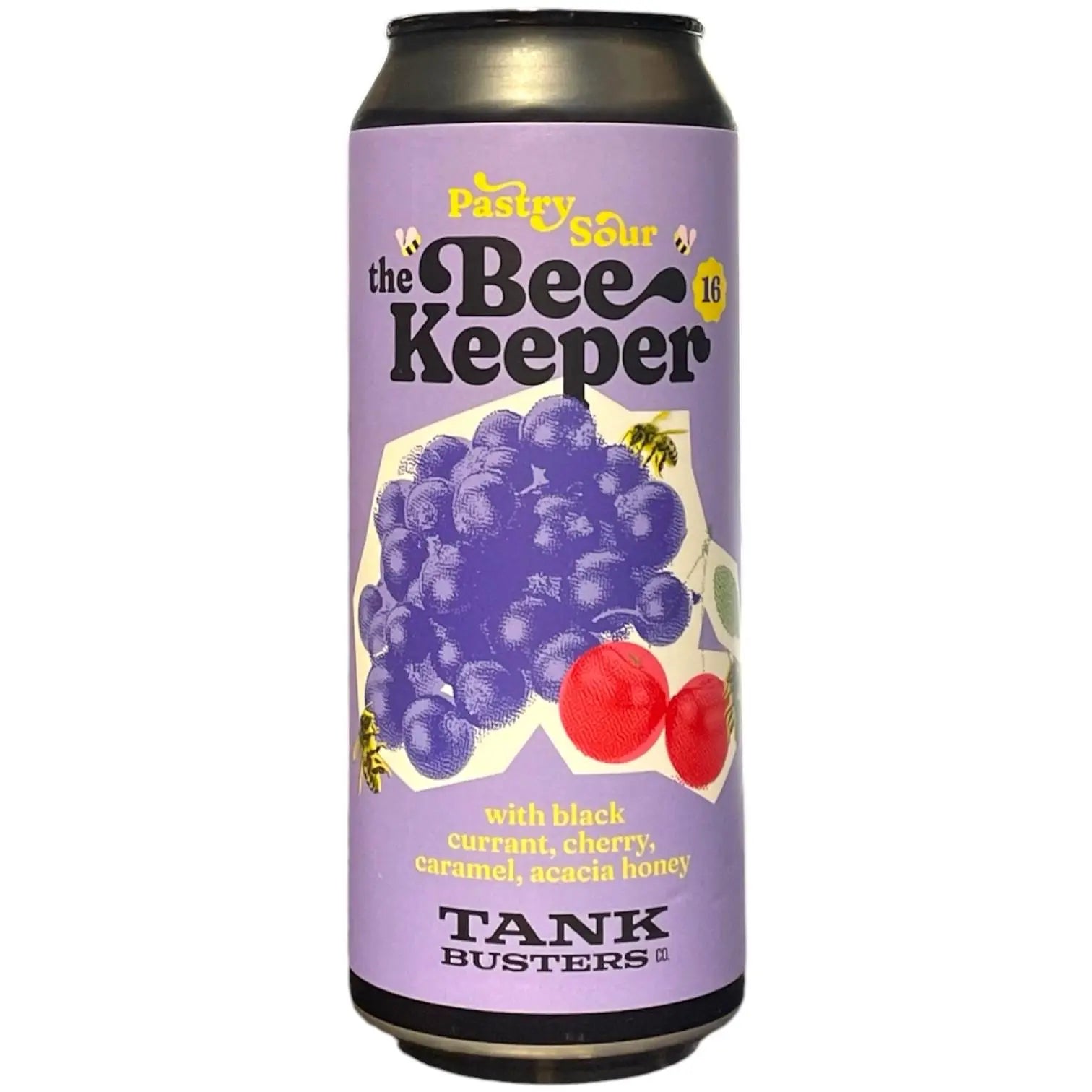 TANK BUSTERS THE BEE KEEPER VOL 16 PASTRY SOUR CON BLACK CURRANT CHERRY CARAMEL ACACIA HONEY 50CL