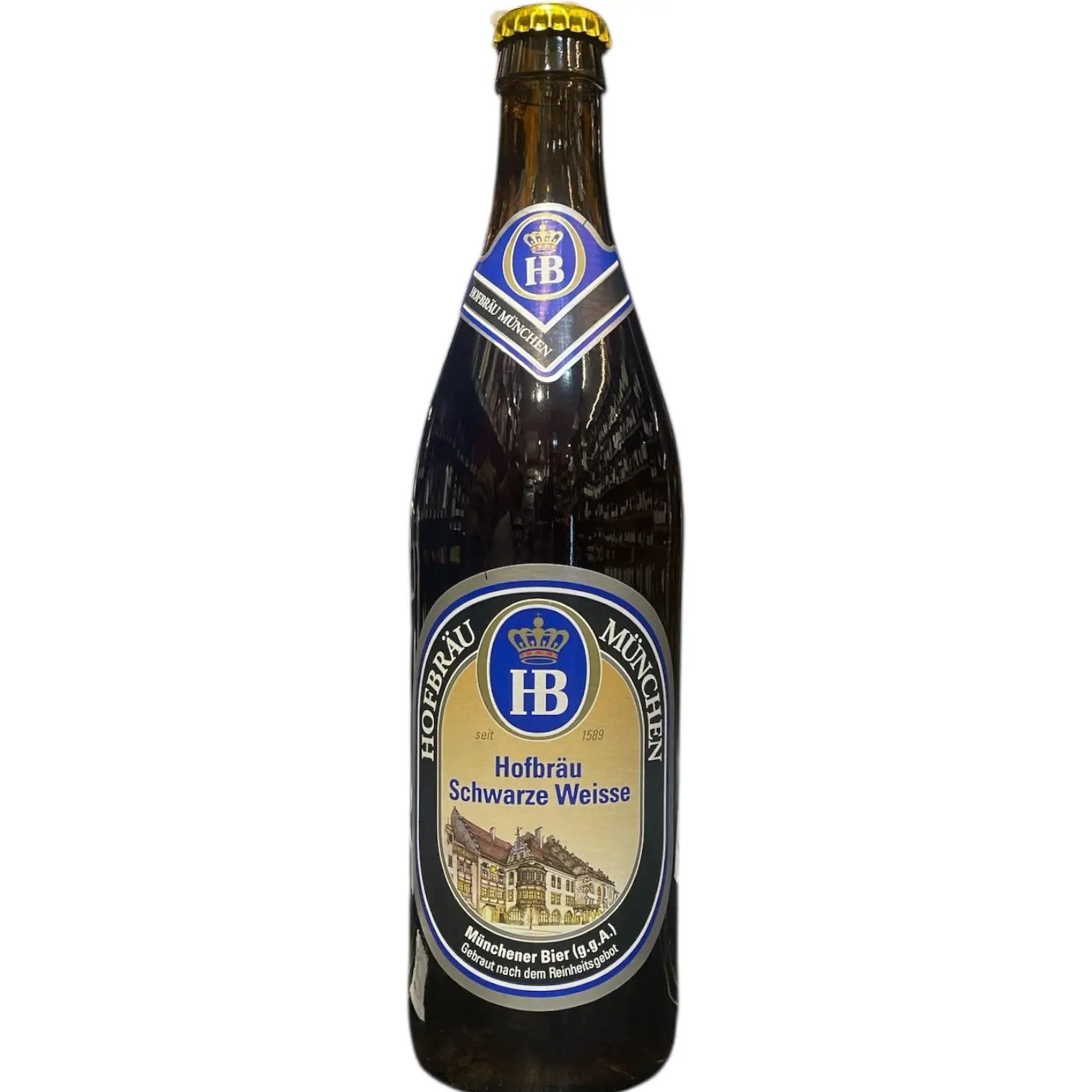 HOFBRAU SCHWARZE WEISSE 50CL