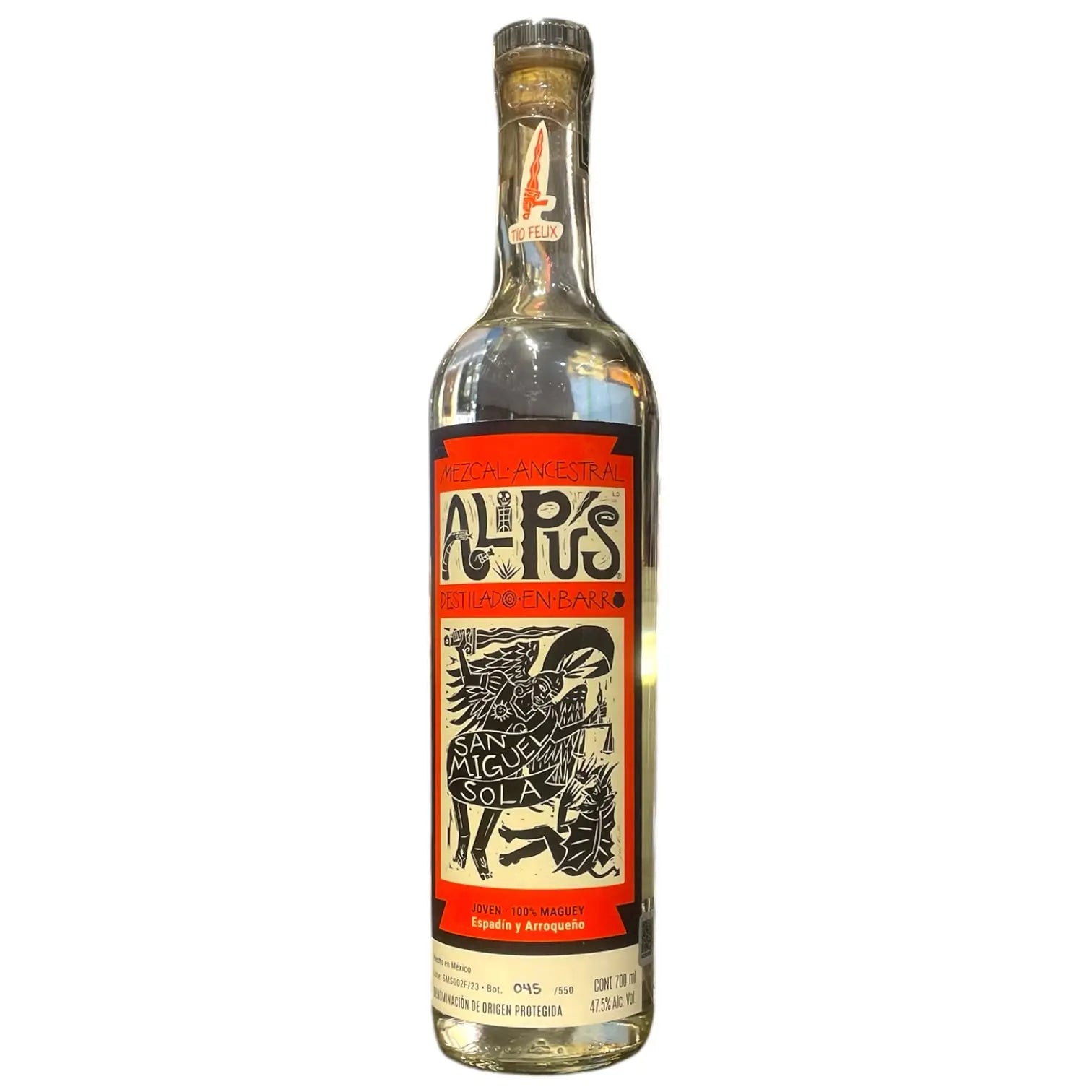 ALIPUS MEZCAL TIO FELIX 70CL