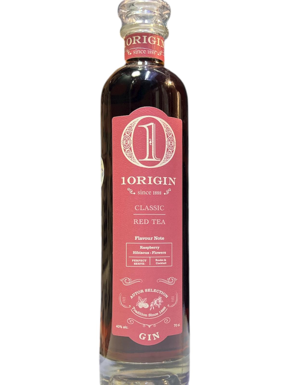 1ORIGIN CLASSIC RED TEA GIN - 70CL