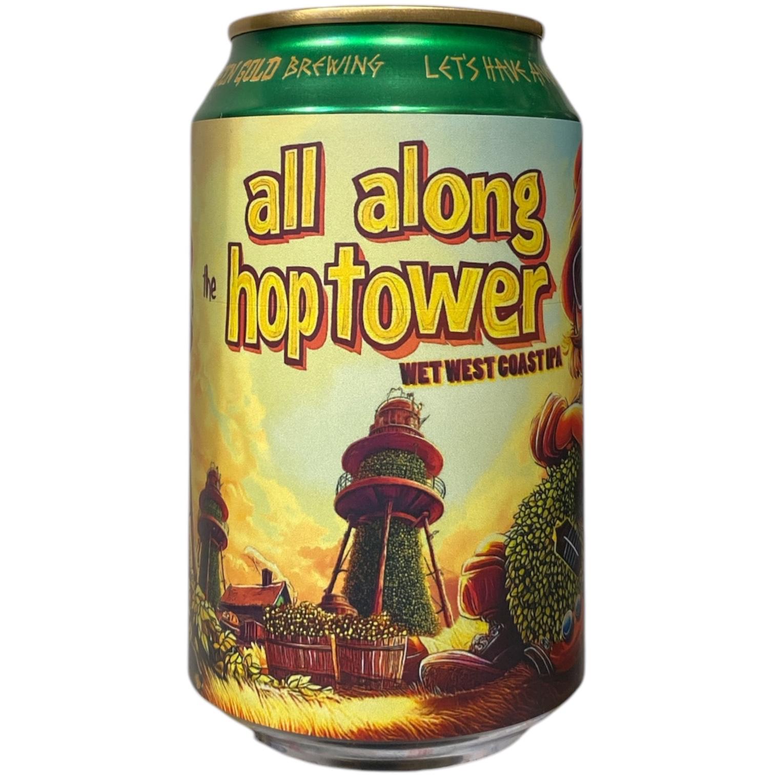 GREEN GOLD BREWING / ALL ALONG THE HOPTOWER - WEST COAST IPA - 33CL