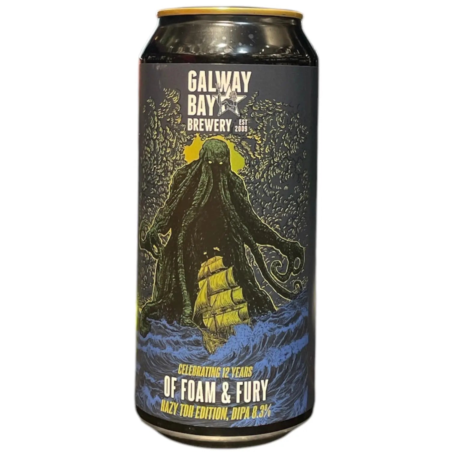 GALWAY BAY 12 YEARS OF FOAM AND FURY DIPA 44CL