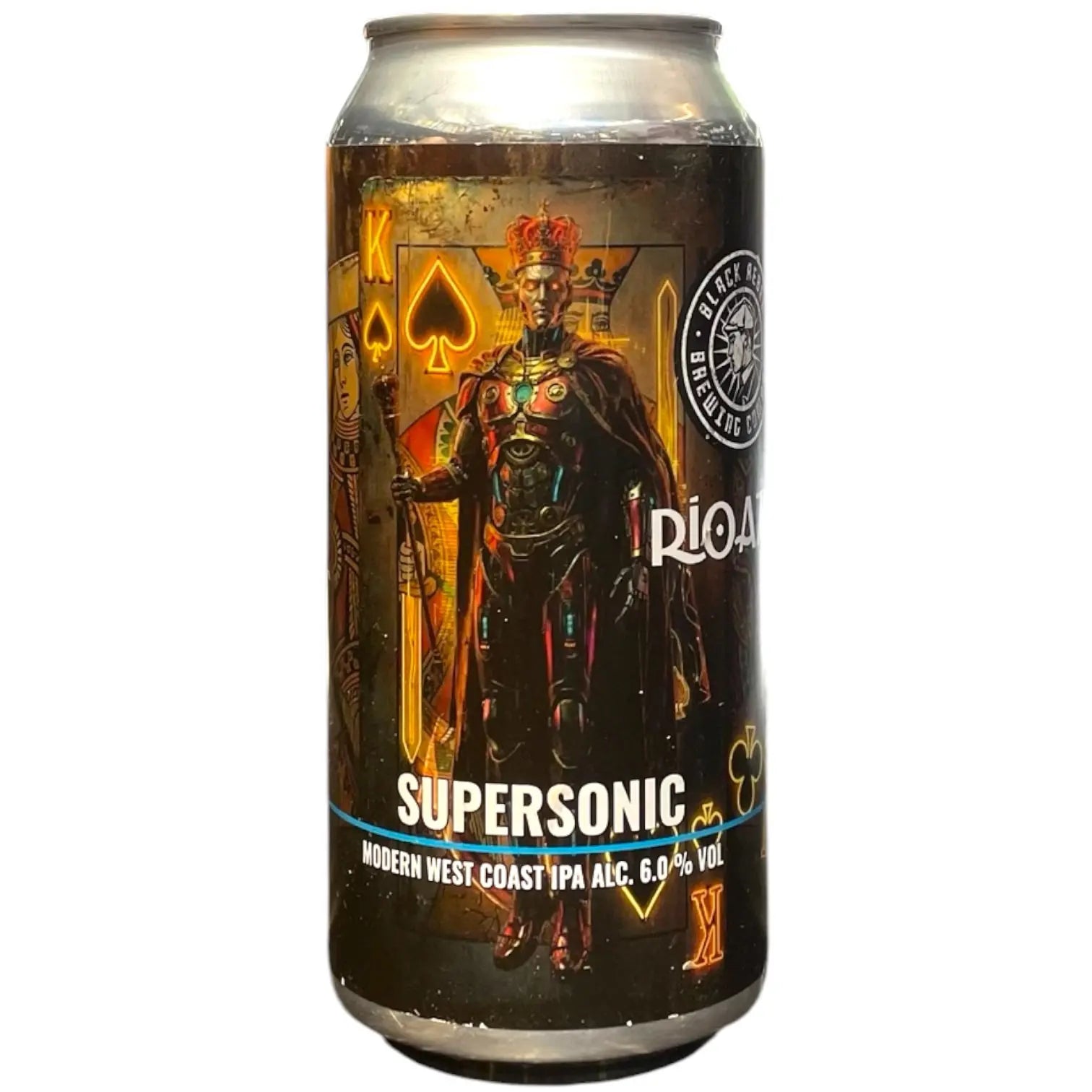 RIO AZUL X BLACK REBEL SUPERSONIC MODERN WEST COAST IPA 44CL