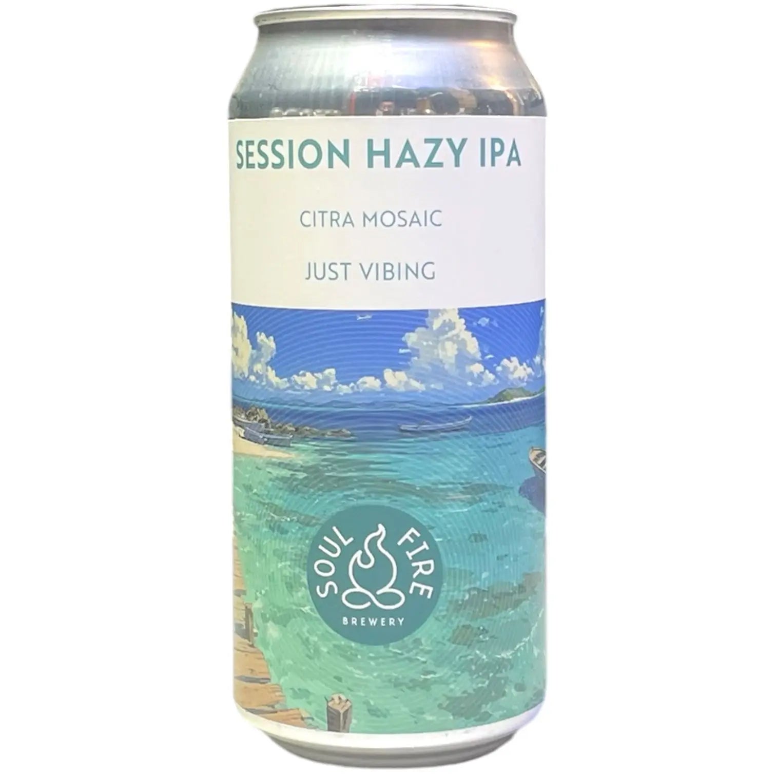 SOUL FIRE JUST VIBING SESSION HAZY IPA 44CL