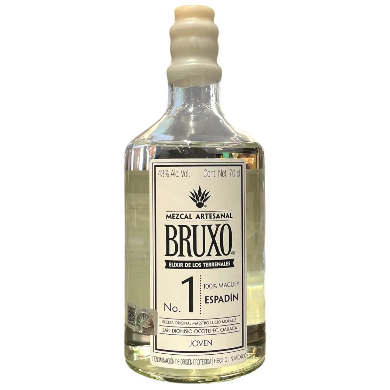 MEZCAL BRUXO N1 ESPADIN JOVEN 70CL