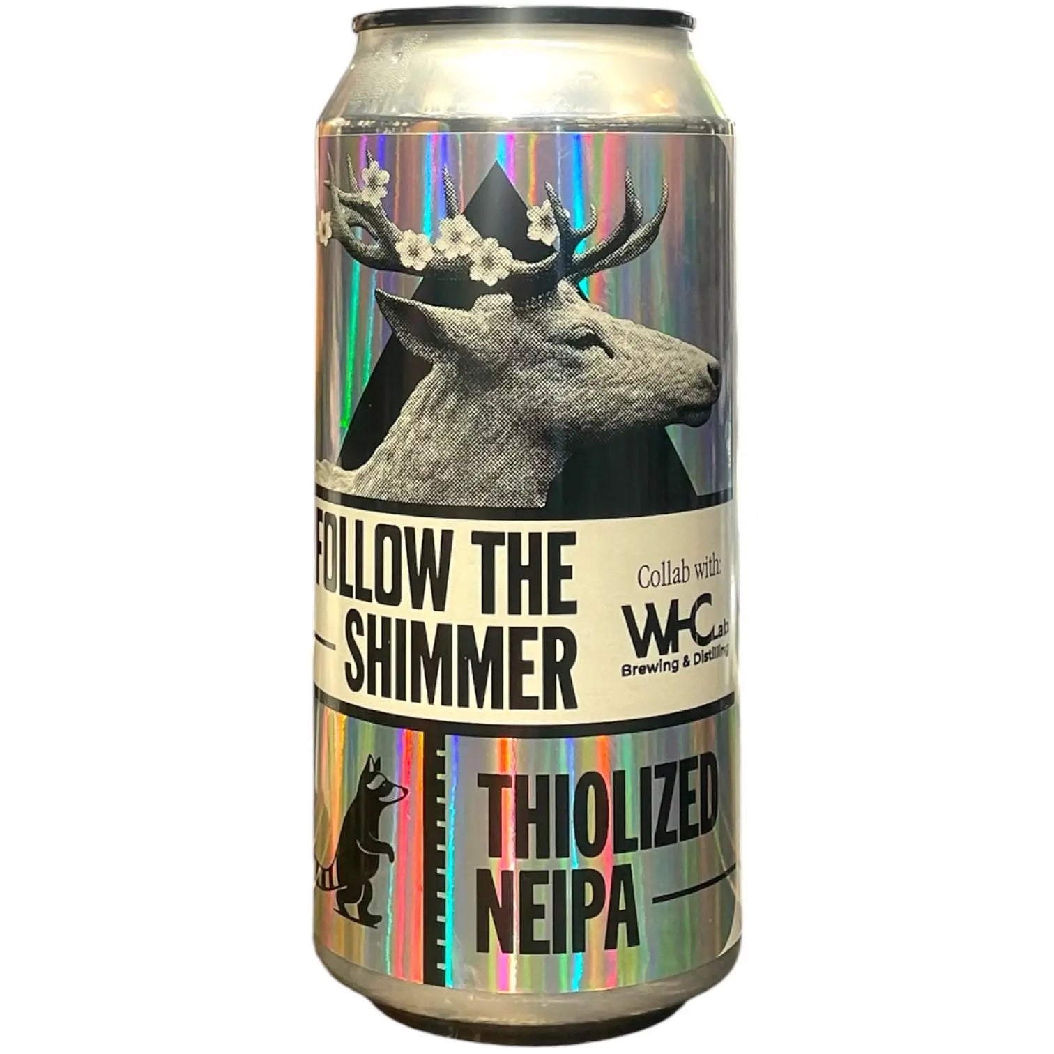 WILD RACCOON FOLLOW THE SHIMMER THIOLIZED NEIPA 44CL