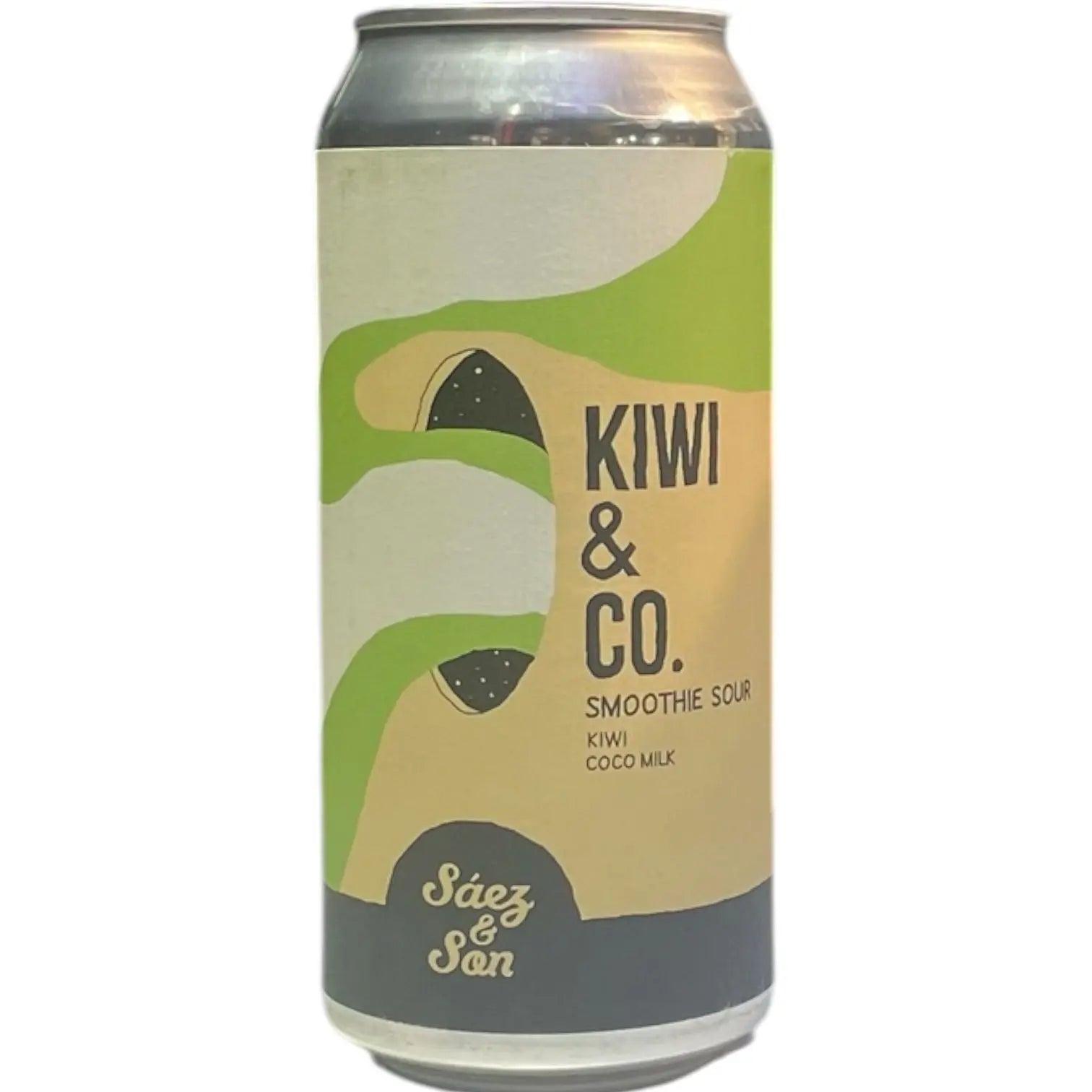 SAEZ & SONS KIWI & CO SMOOTHIE SOUR KIWI COCO MILK 44CL