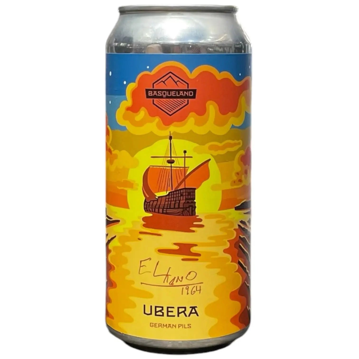 BASQUELAND X ELKANO UBERA GERMAN PILSNER 44CL