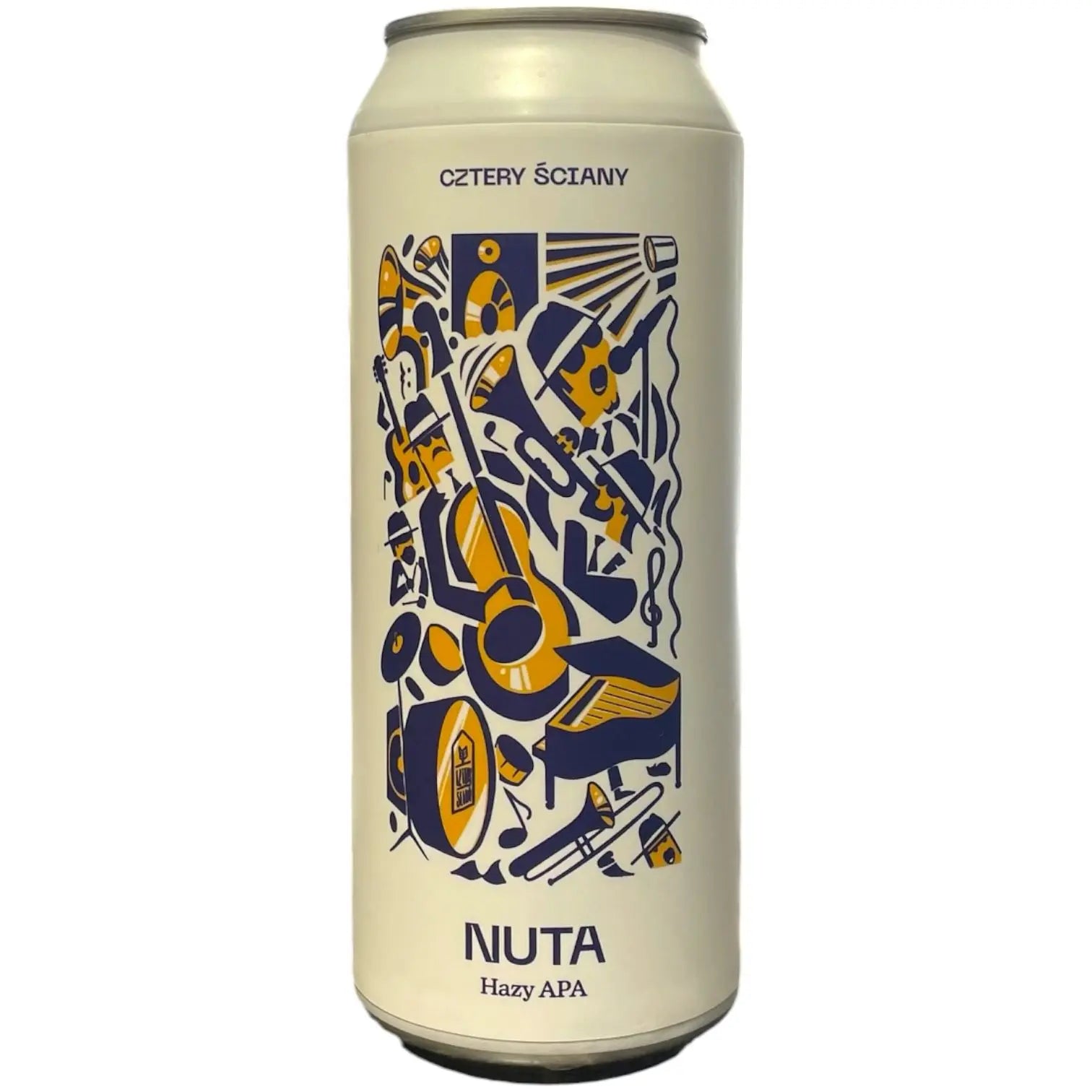 CZTERNY SCIANY NUTA HAZY APA 50CL