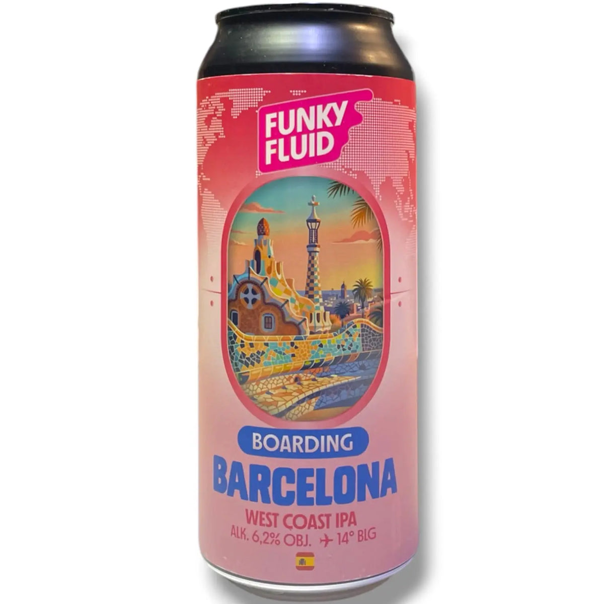 FUNKY FLUID BOARDING BARCELONA WEST COAST IPA 50CL