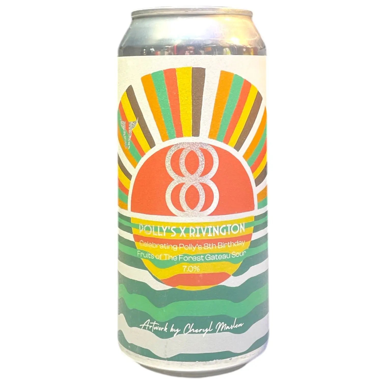 POLLYS X RIVINGTON 8 ANIVERSARIO FRUITS OF THE FOREST GATEAU SOUR 44CL