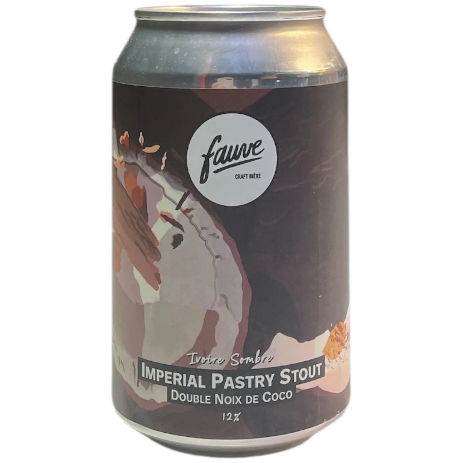 FAUVE IVOIRE SOMBRE IMPERIAL PASTRY STOUT DOUBLE NOIX DE COCO 33CL
