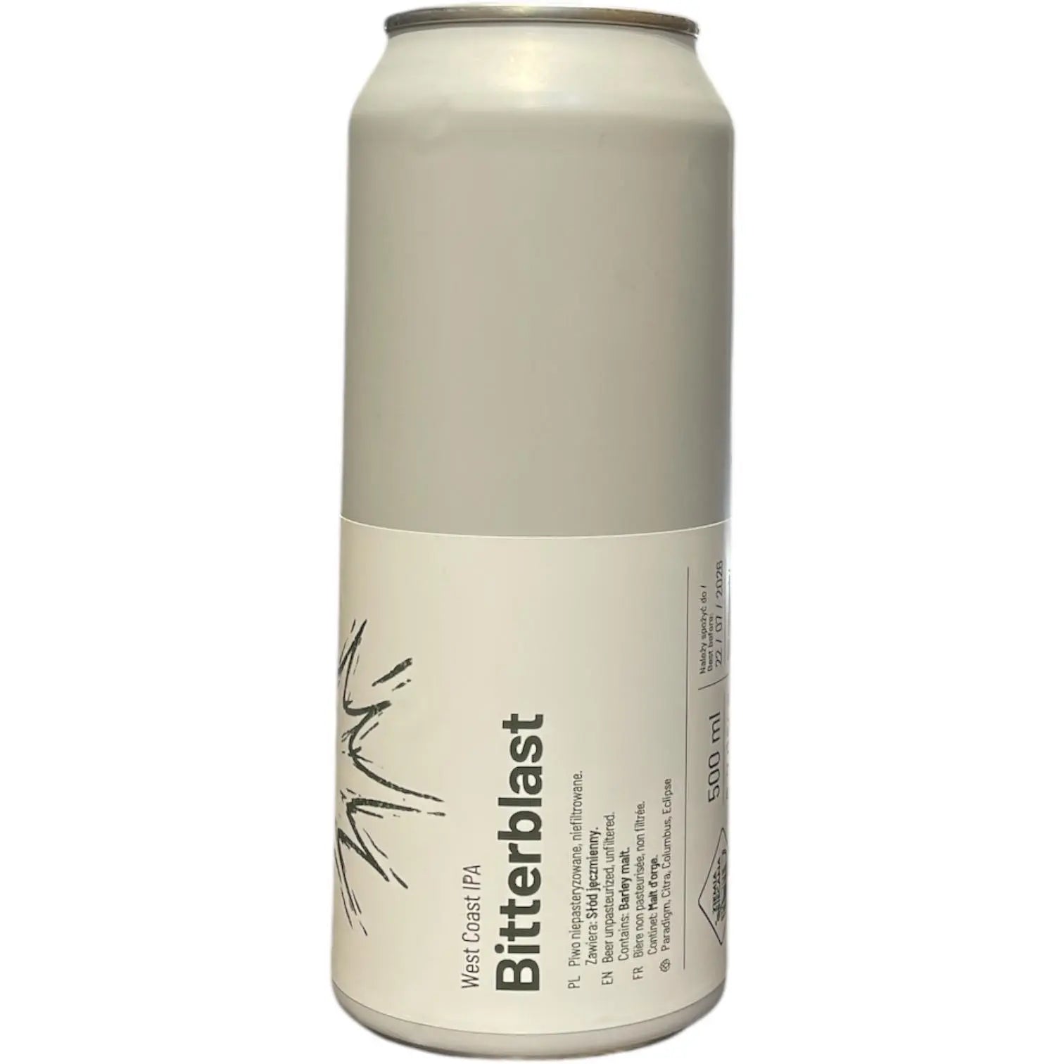 ZIEMA OBIECANA BITTERBLAST WEST COAST IPA 50CL