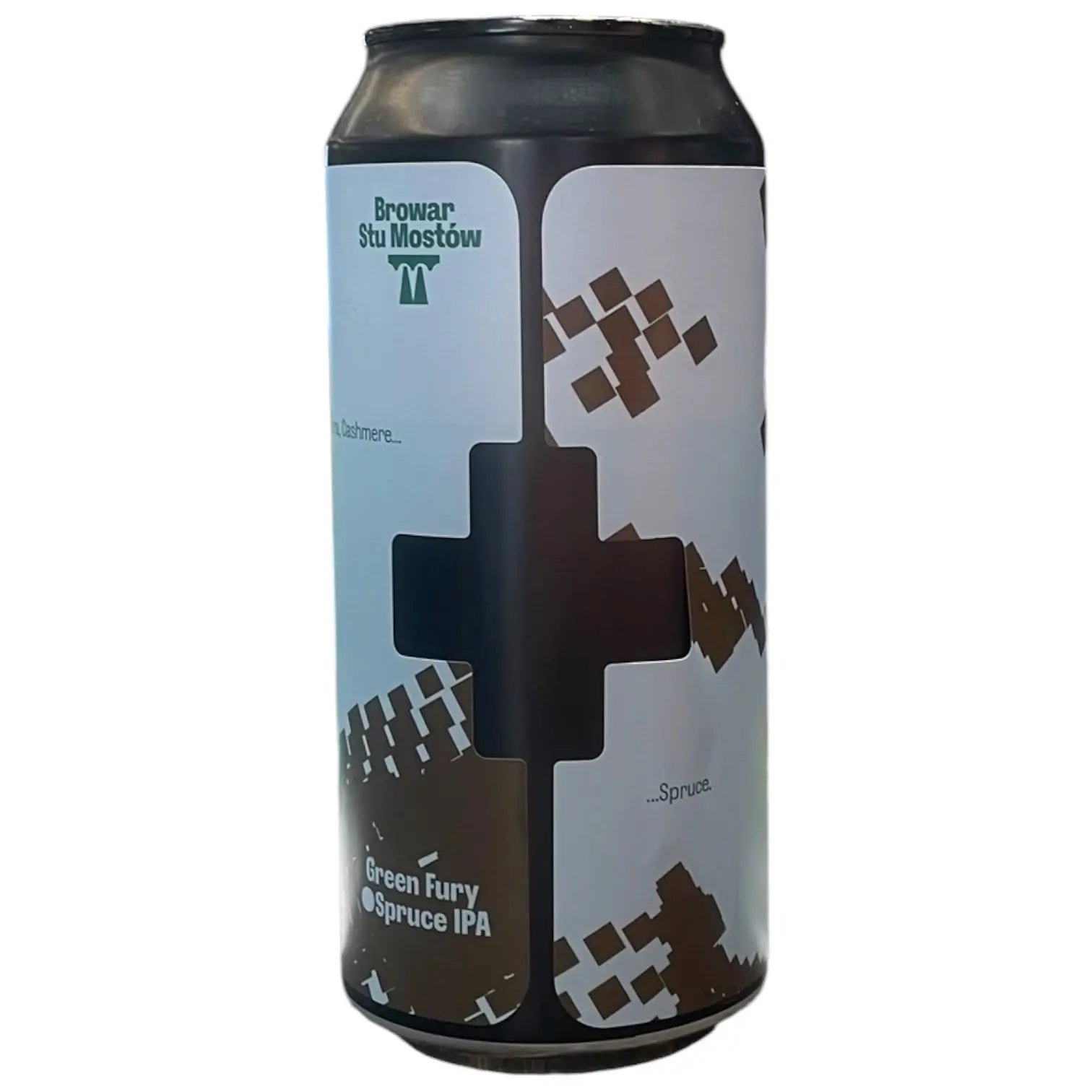 STU MOSTOW GREEN FURY SPRUCE IPA 44CL