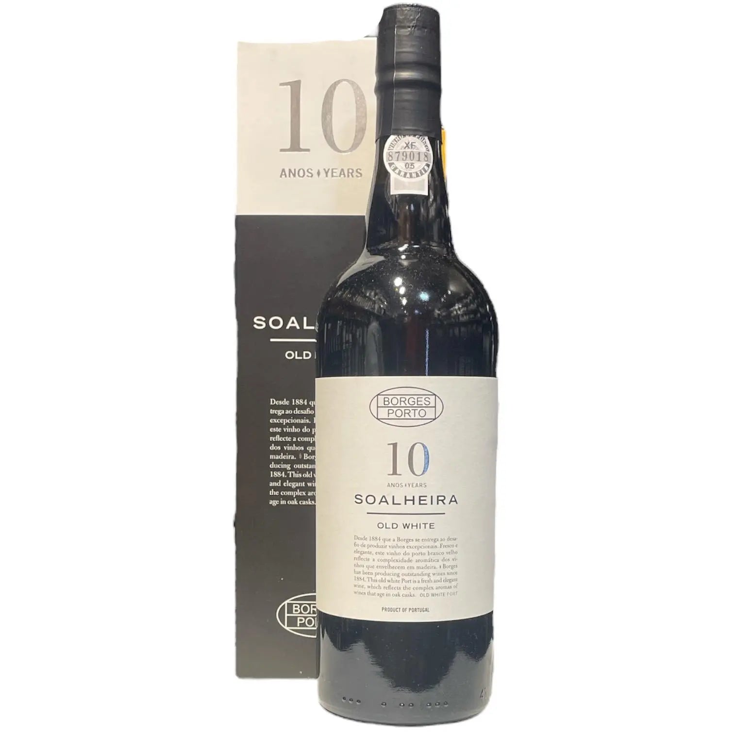BORGES PORTO - SOALHEIRA OLD WHITE 10 AÑOS - 75CL