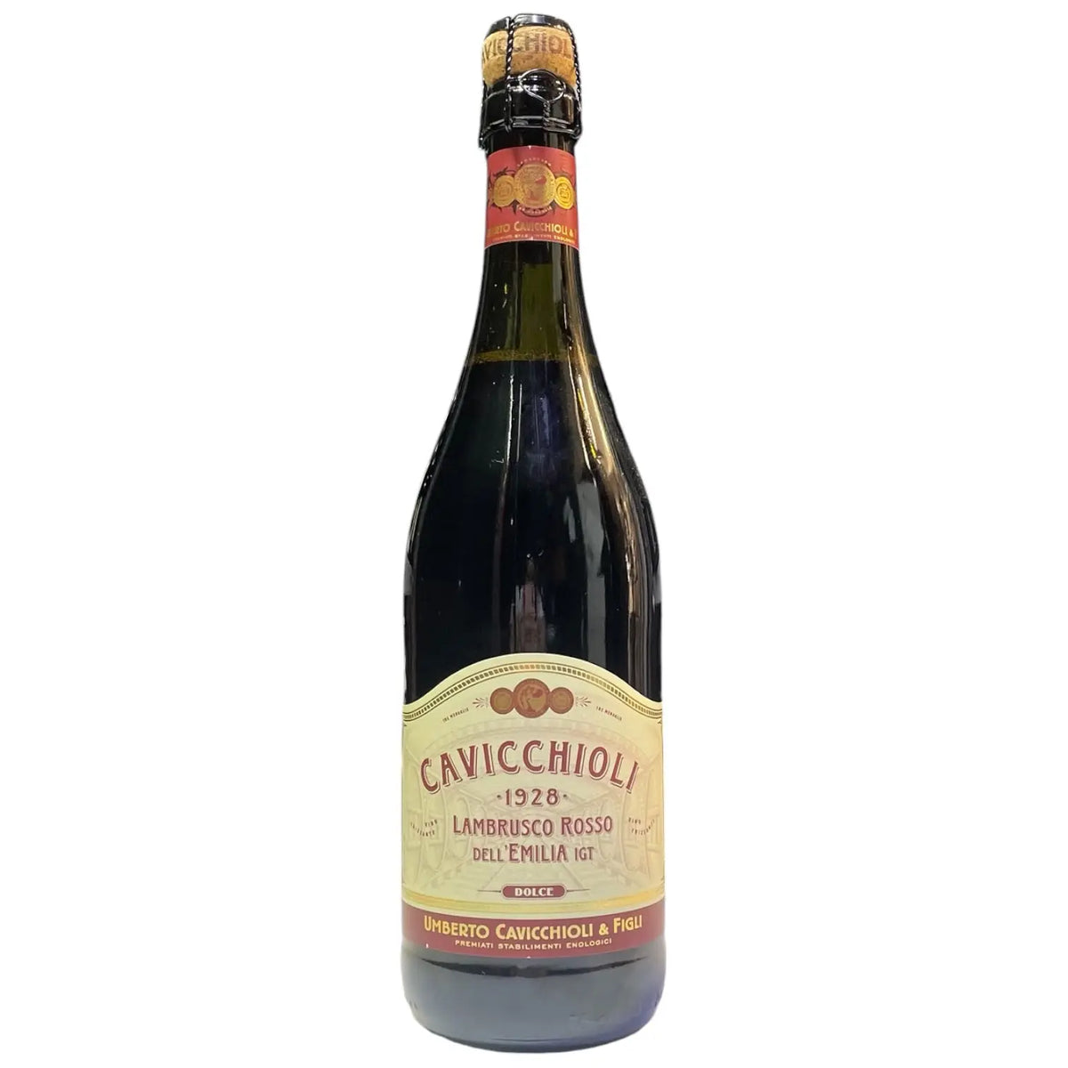 LAMBRUSCO CAVICCHIOLI TINTO 75CL