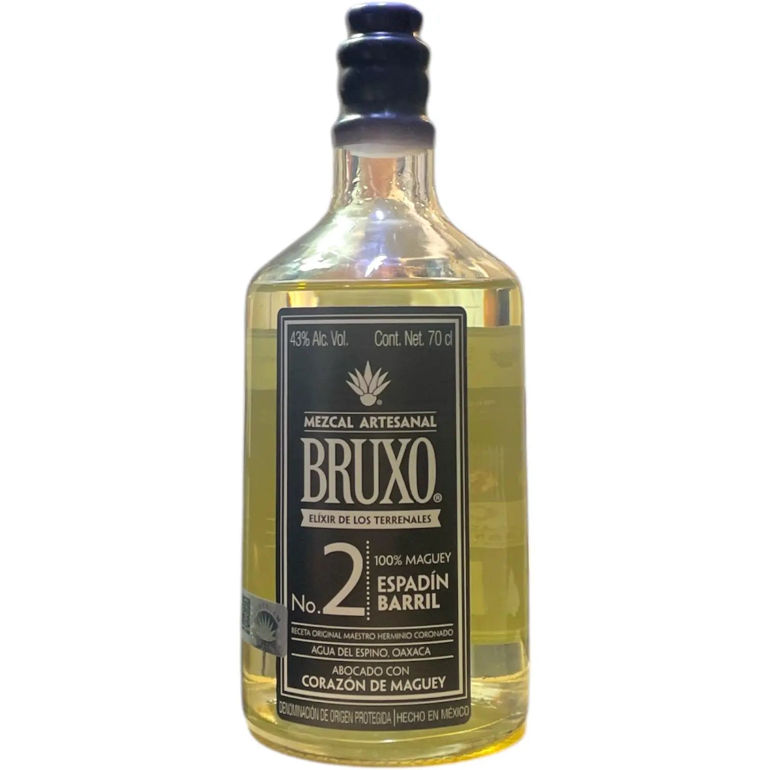 MEZCAL BRUXO N2 PECHUGA DE MAGUEY 70CL