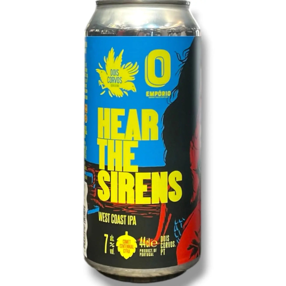 DOIS CORVOS X EMPORIO HEAR THE SIRENS WEST COAST IPA 44CL