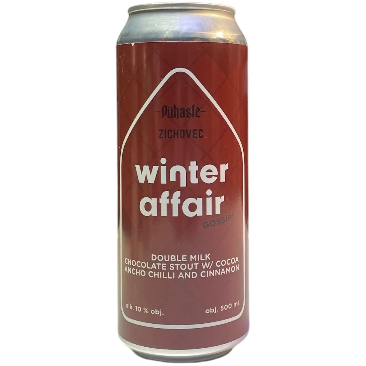 ZICHOVEC X PUHASTE WINTER AFFAIR GOSSIP DOUBLE MILK CHOCOLATE STOUT 44CL