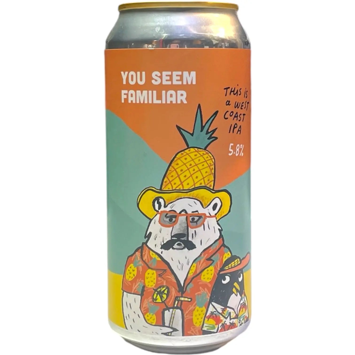 PRETTY DECENT YOU SEEM FAMILIAR WEST COAST IPA 44CL