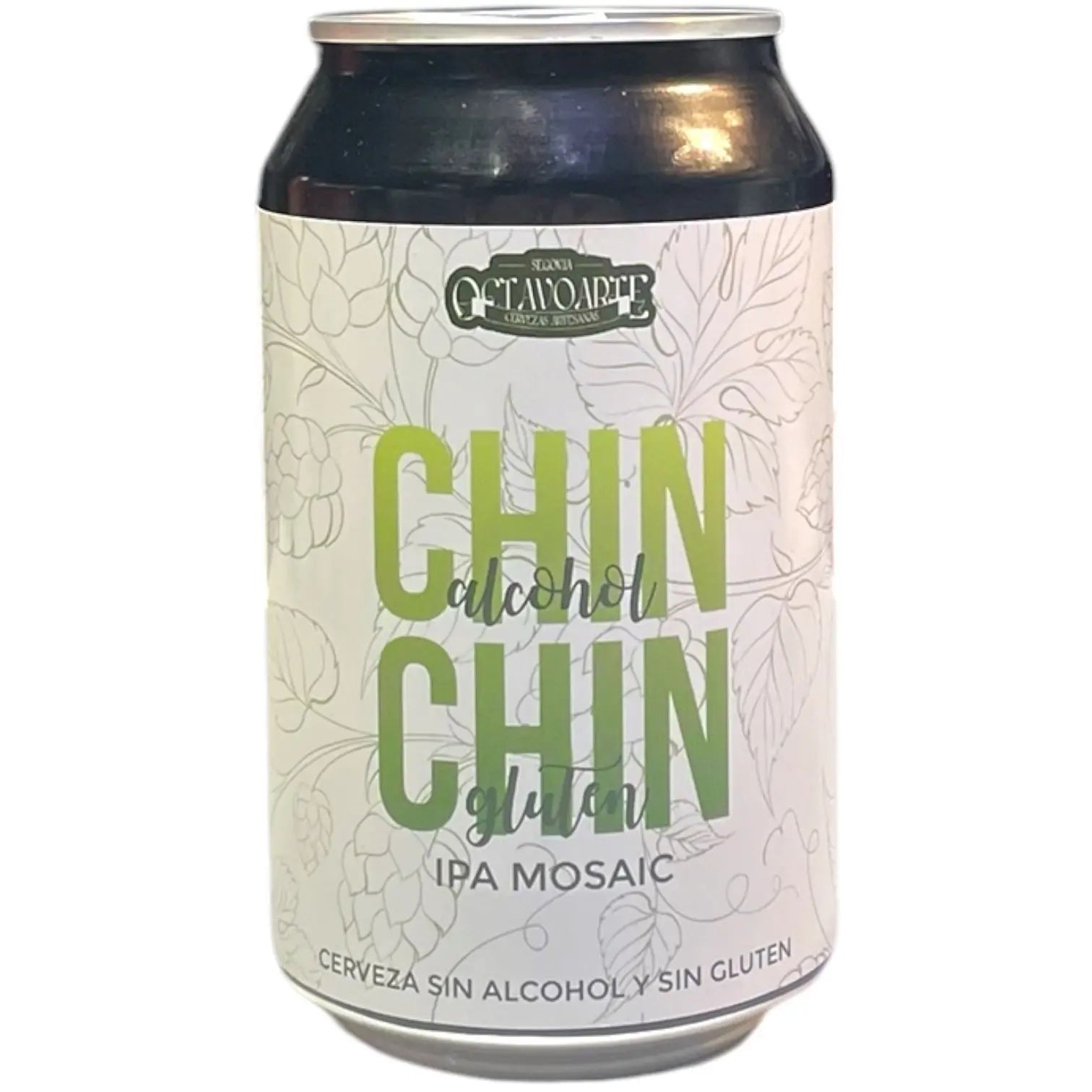 OCTAVO ARTE CHIN CHIN IPA SIN ALCOHOL SIN GLUTEN 33CL