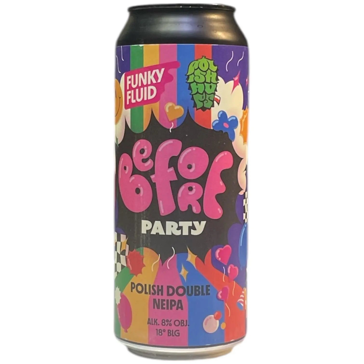 FUNKY FLUID BEFORE PARTY POLISH DOUBLE NEIPA 44CL